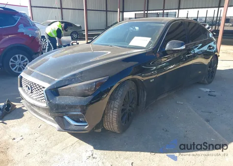 2018 Infiniti Q50 из США, поврежденный, VIN JN1EV7AP90M355516